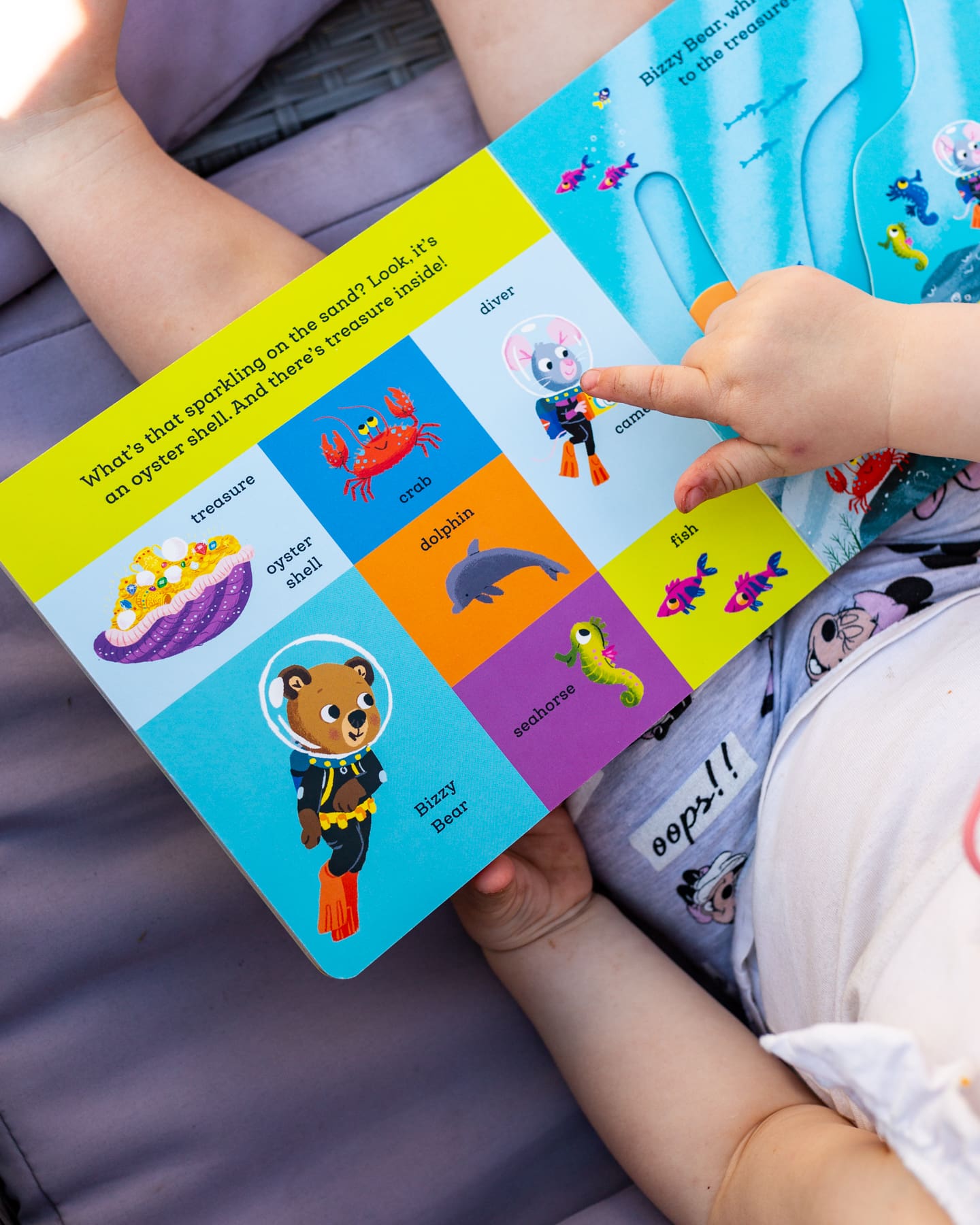 NC - Bizzy Bear Find and follow Under the Sea