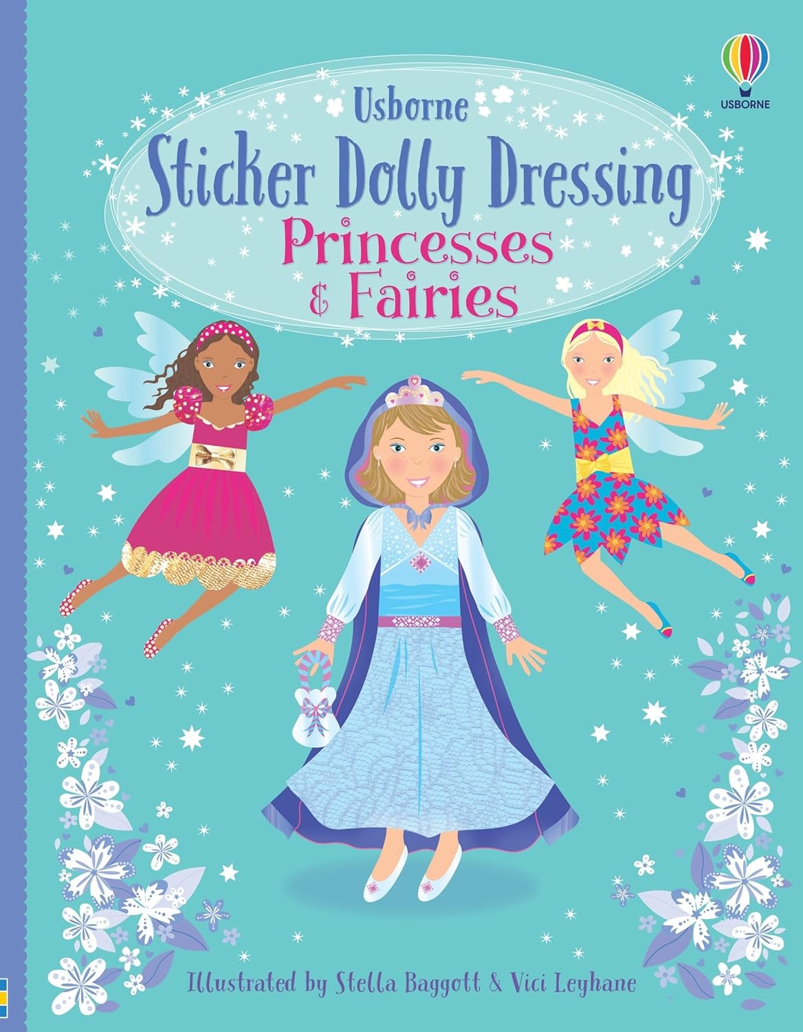 Usborne - Sticker Dolly Dressing Princesses & Fairies
