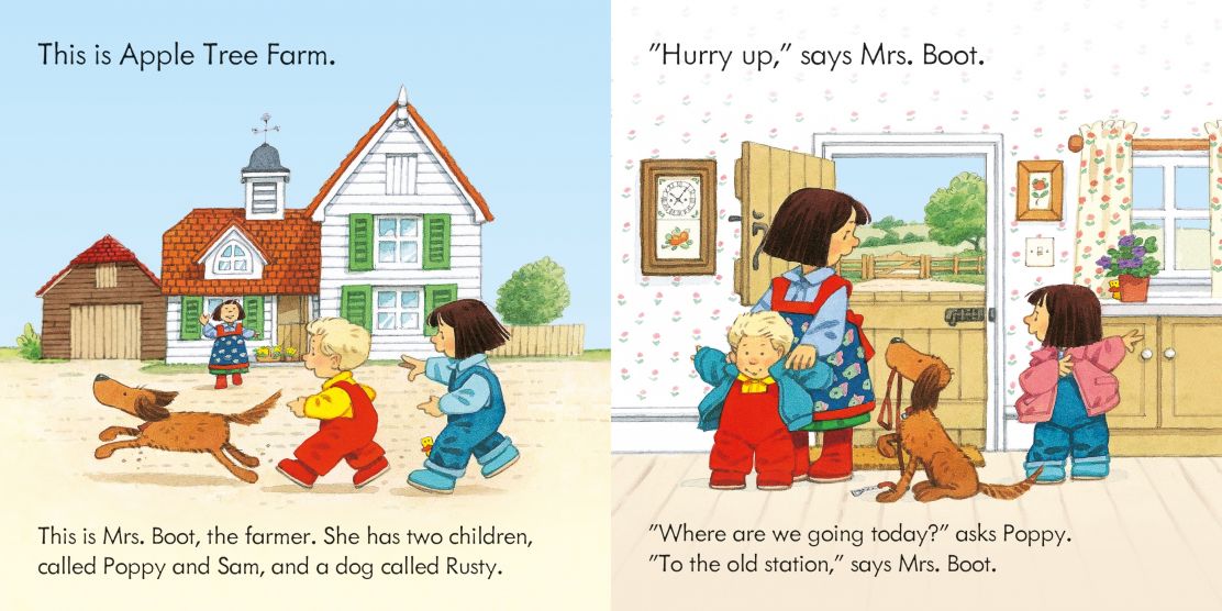 Usborne - Mini Old Steam Train