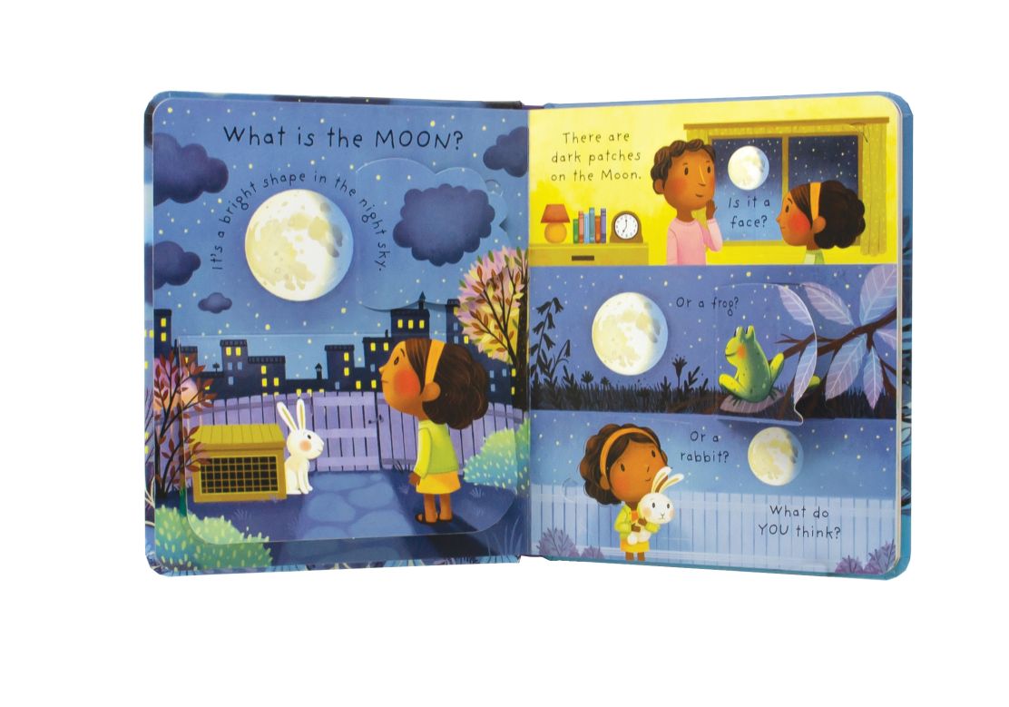 Usborne - Lift the Flap Very First Questions&Answers What Is The Moon?