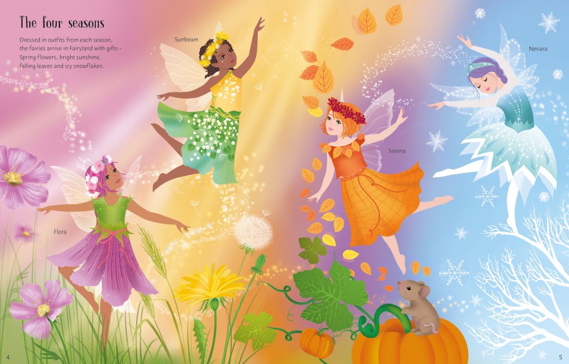 Usborne - Sticker Dolly Dressing Ballet Fairies