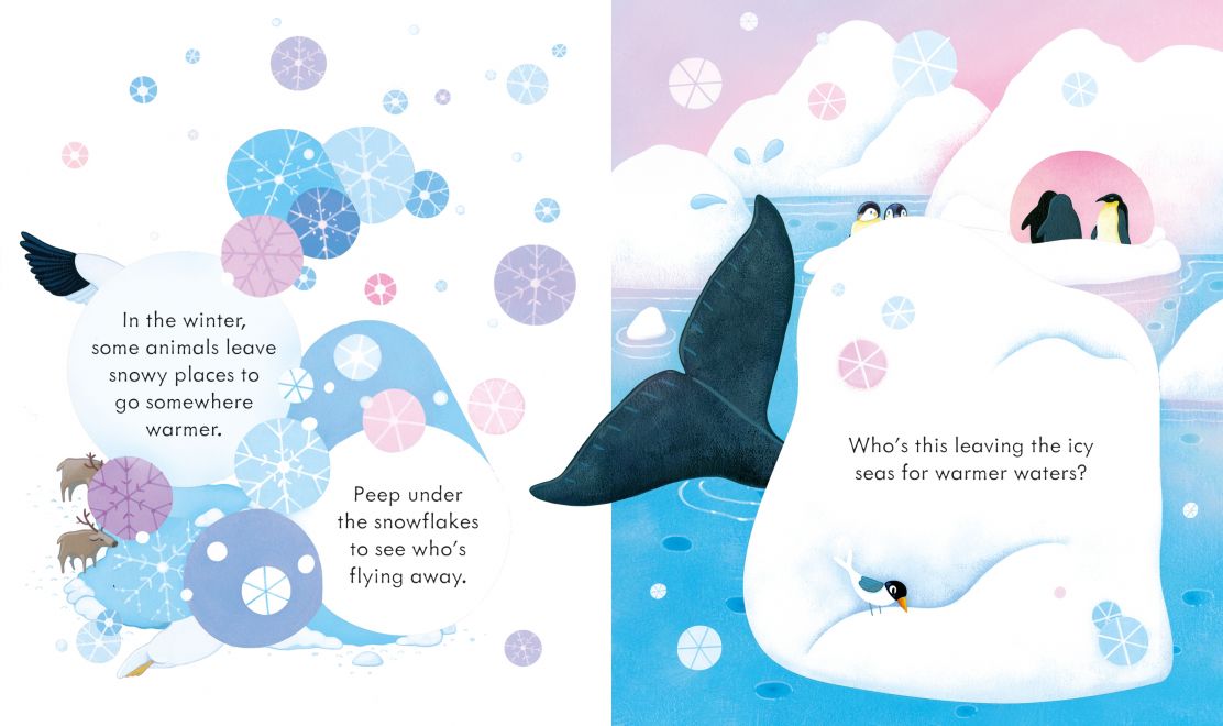 Usborne - Peep Inside Snowy Places