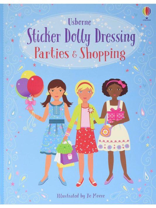 Usborne - Sticker Dolly Dressing Parties & Shopping