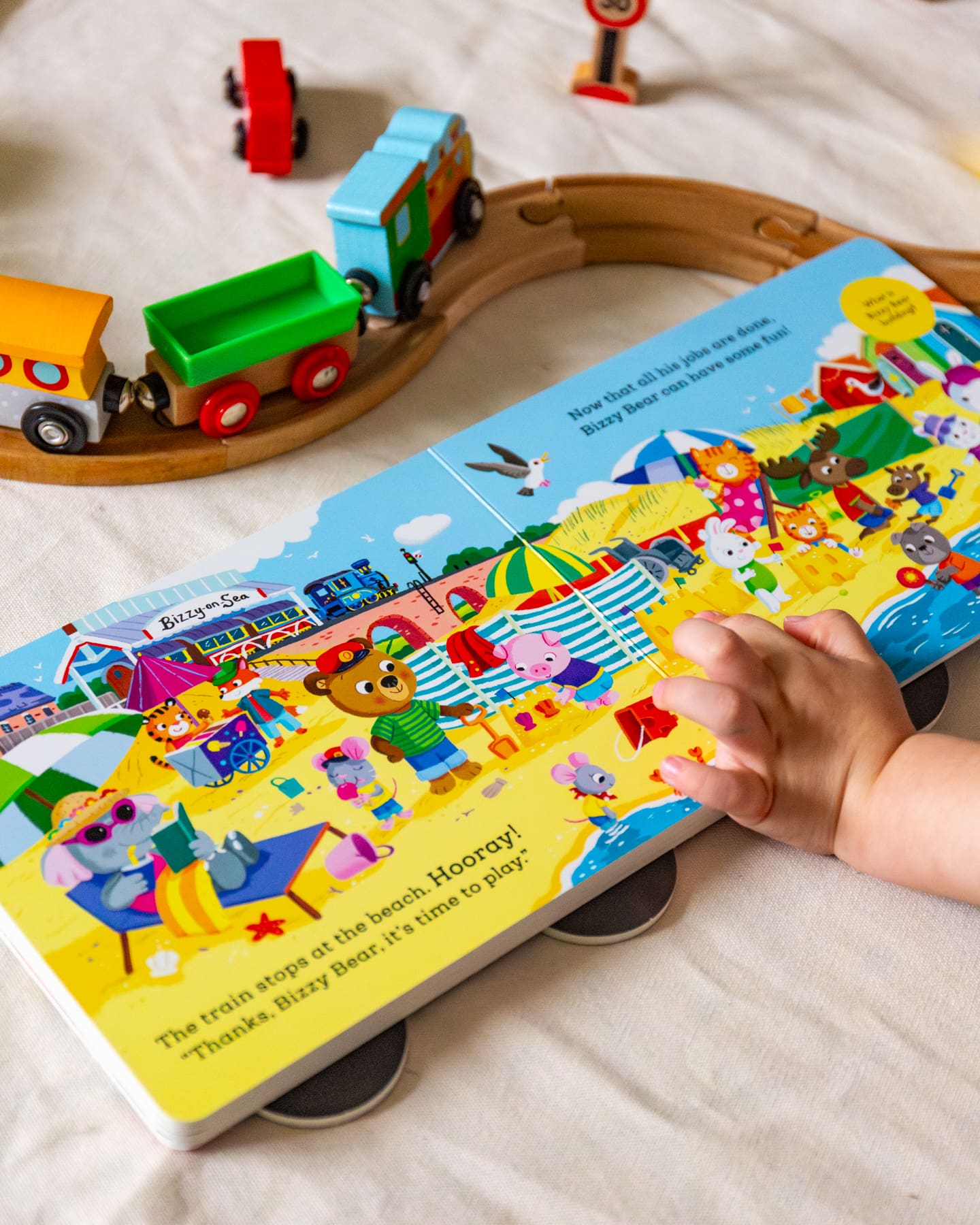 NC - Bizzy Bear Whizzy Wheels: Train