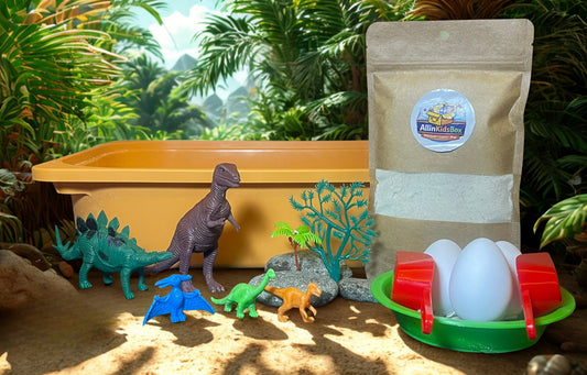 Dinozor Temalı Duyusal Oyun Seti
