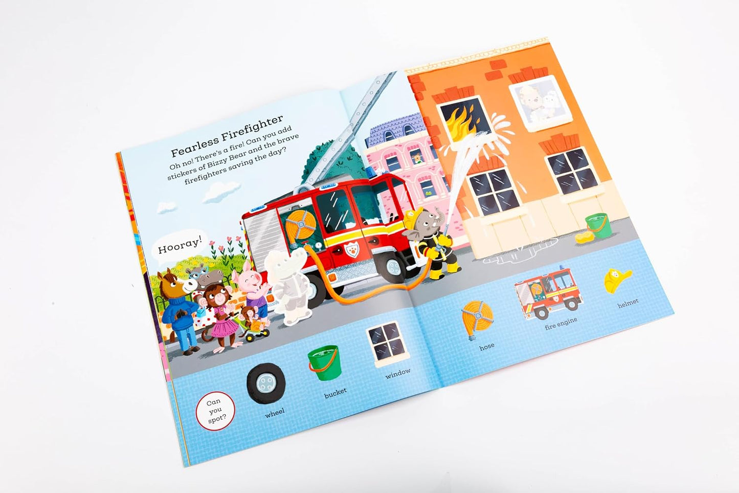 NC- Bizzy Bear My First Sticker Book: Busy Jobs