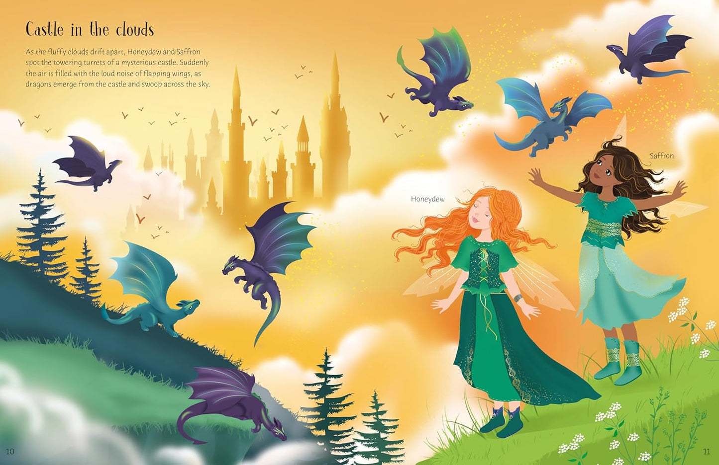 Usborne - Sticker Dolly Dressing Magical Kingdoma