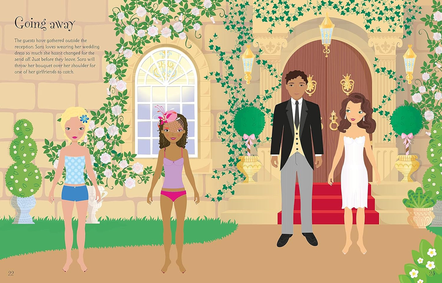 Usborne - Sticker Dolly Dressing Weddings
