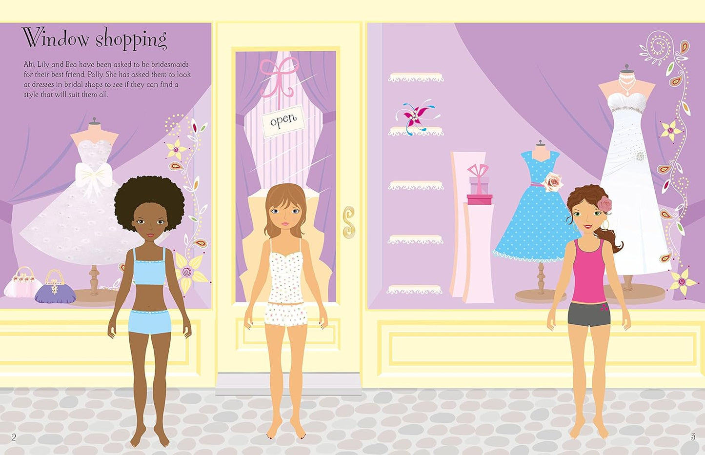 Usborne - Sticker Dolly Dressing Weddings