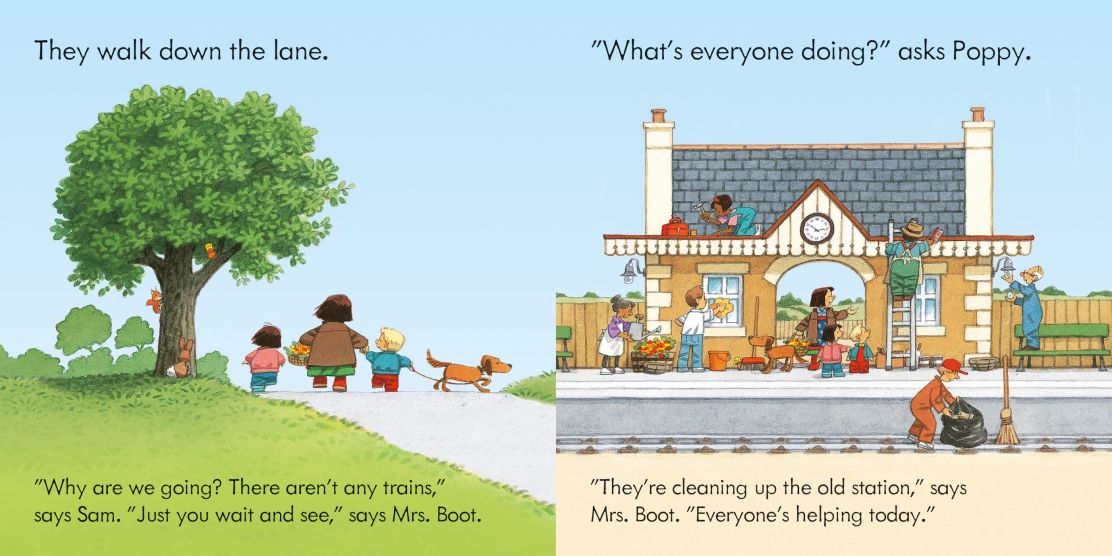 Usborne - Mini Old Steam Train