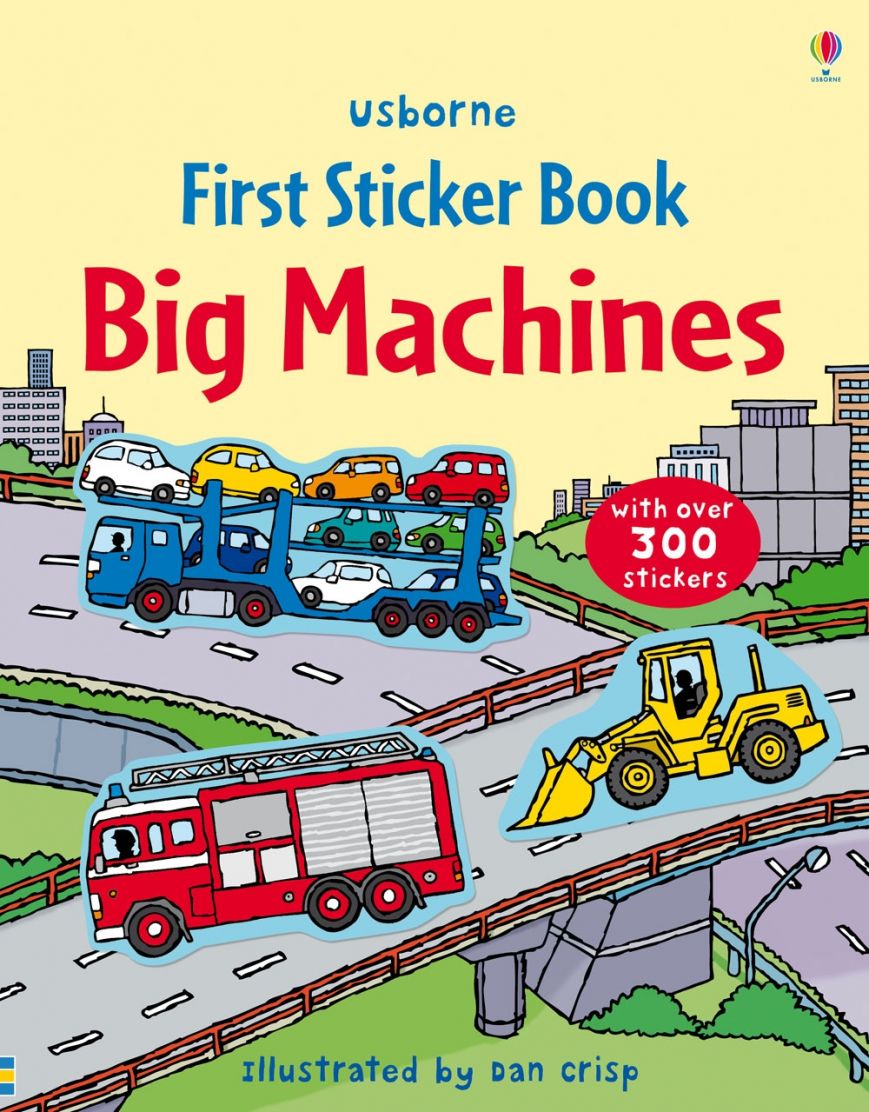 Usborne - Big Machines Sticker Book