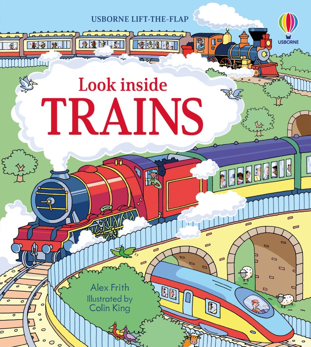 Usborne - Look Inside Trains