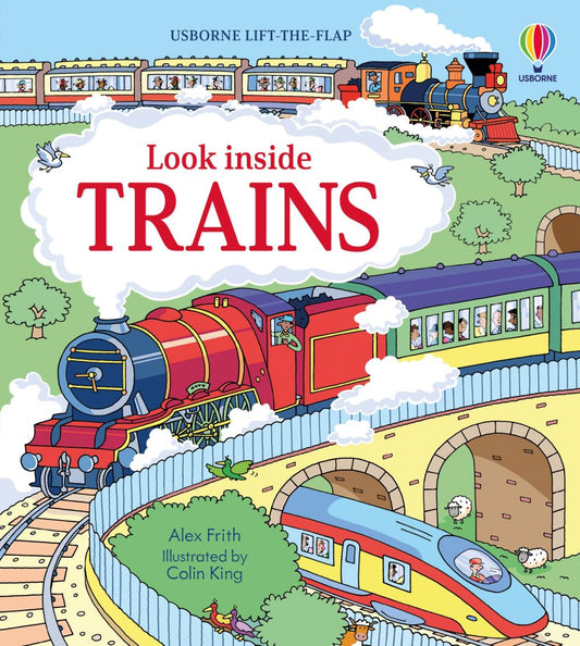 Usborne - Look Inside Trains