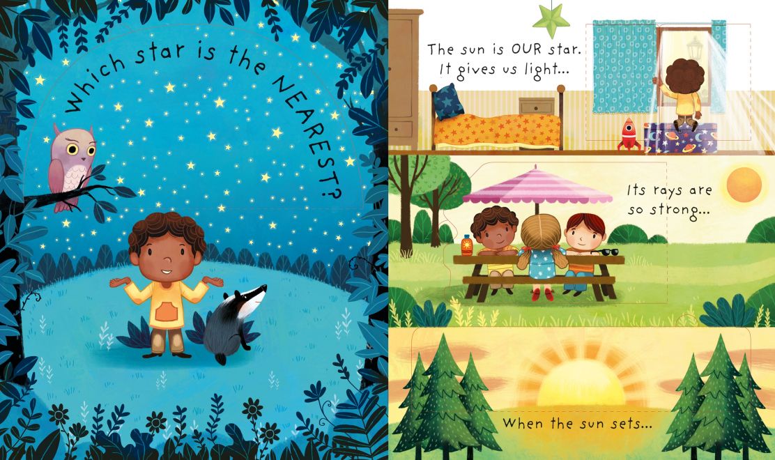Usborne - Lift the Flap Very First Questions and Answers What are stars?