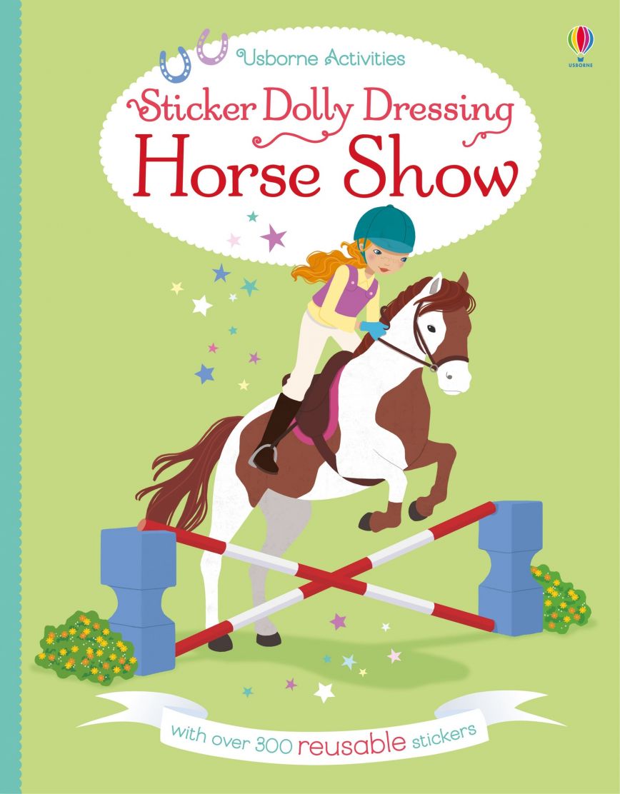 Usborne - Sticker Dolly Dressing Horse Show