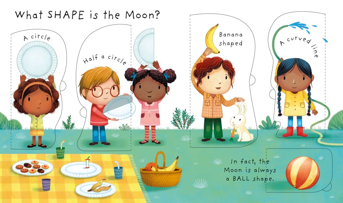Usborne - Lift the Flap Very First Questions&Answers What Is The Moon?