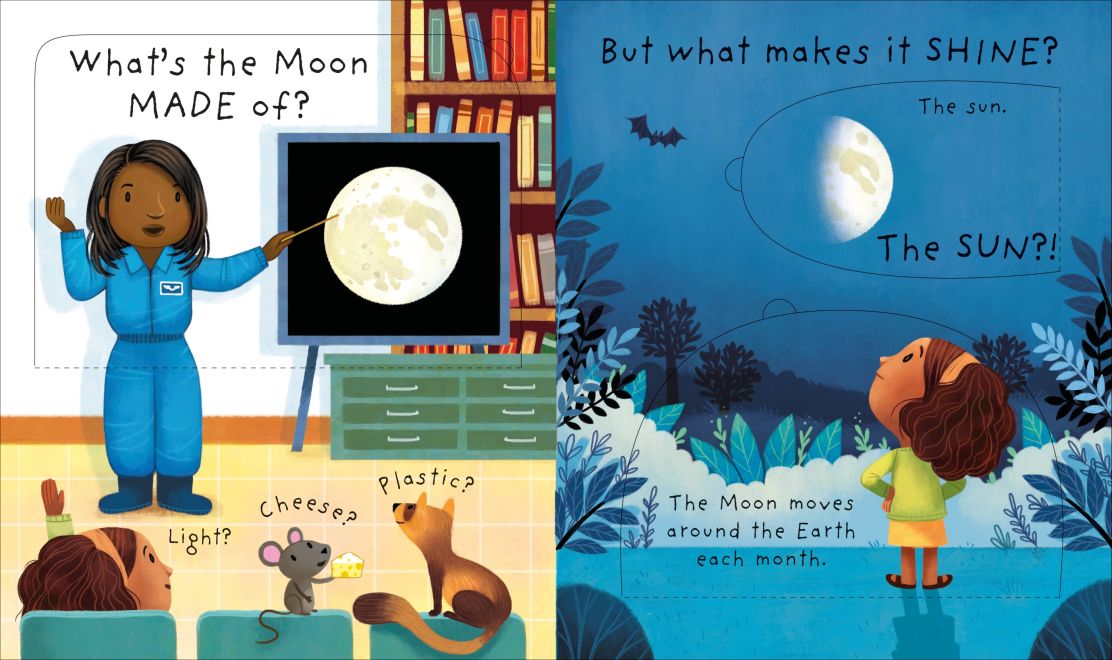 Usborne - Lift the Flap Very First Questions&Answers What Is The Moon?