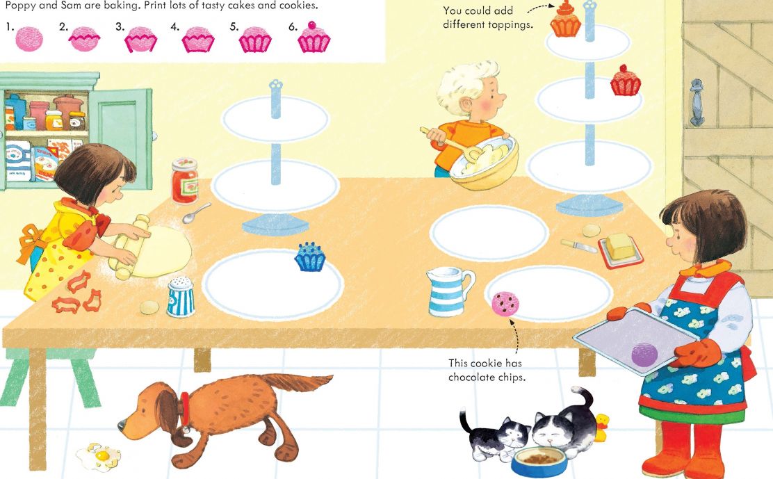 Usborne - Poppy and Sam's Fingerprint Activities