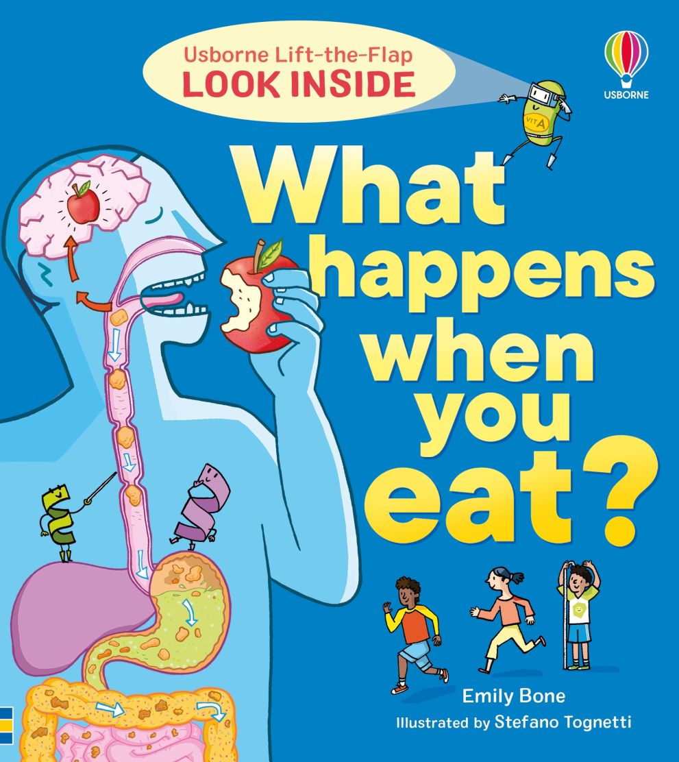 Usborne - Look Inside What Happens When You Eat