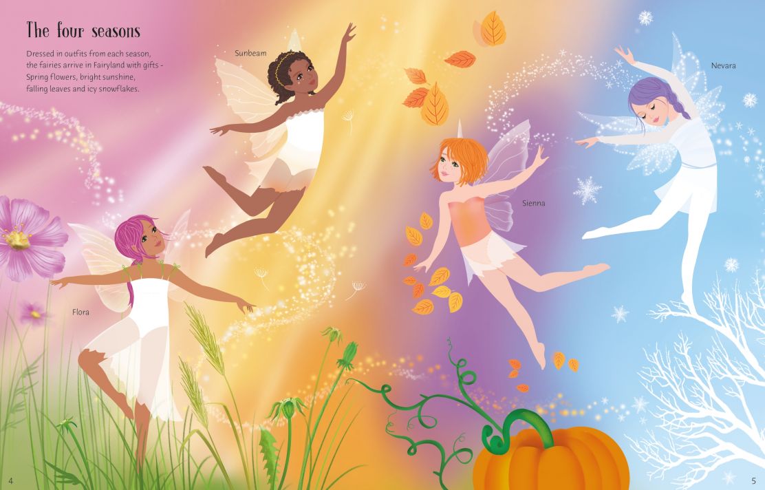 Usborne - Sticker Dolly Dressing Ballet Fairies