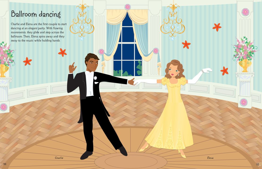 Usborne - Sticker Dolly Dressing Dancers
