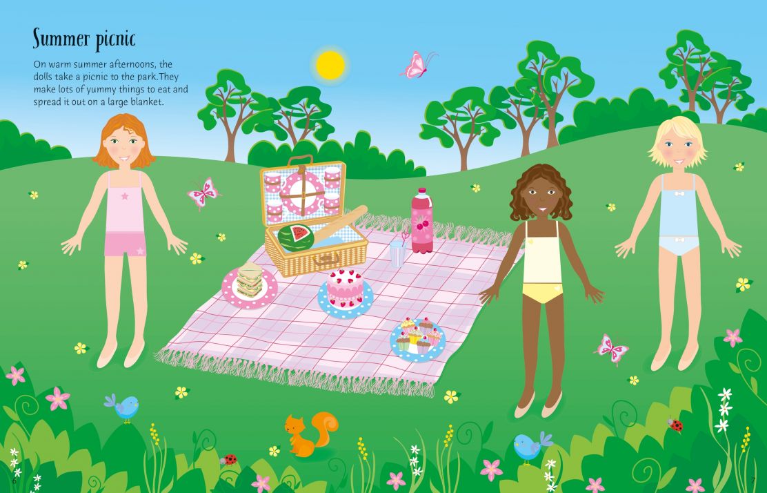 Usborne - Sticker Dolly Dressing Dolls