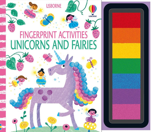 Usborne - Fingerprint Activities Fairies And Unicorns