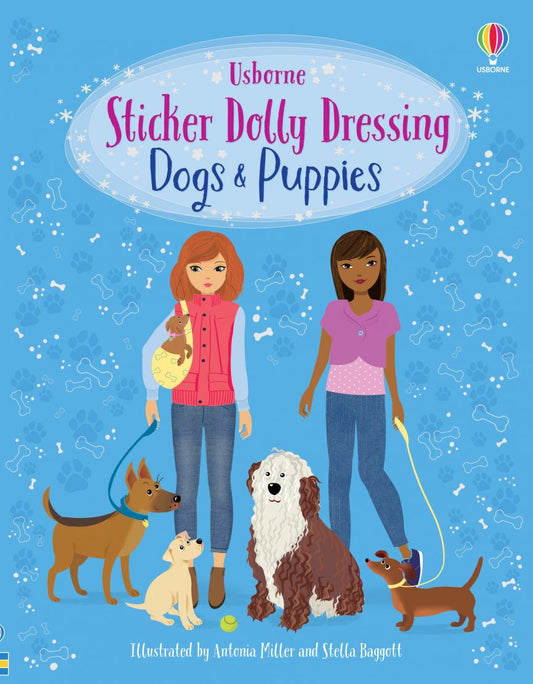 Usborne - Sticker Dolly Dressing Dogs And Puppies
