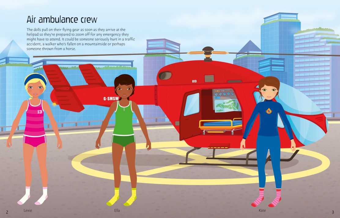 Usborne - Sticker Dolly Dressing Action!