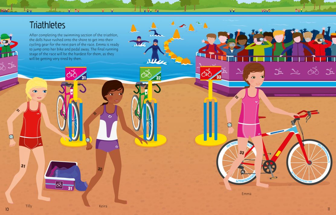 Usborne - Sticker Dolly Dressing Action!