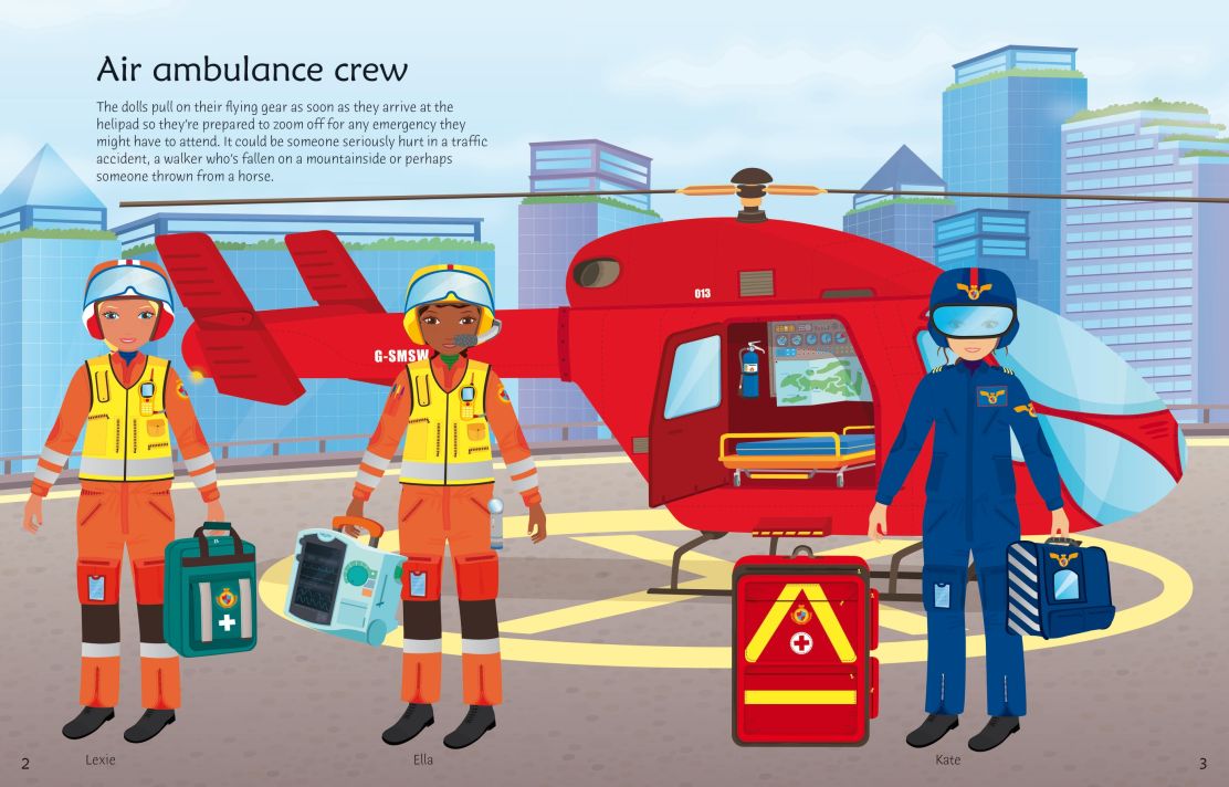 Usborne - Sticker Dolly Dressing Action!