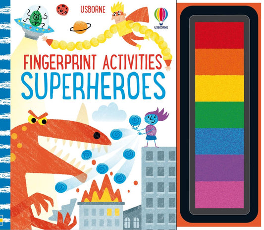 Usborne - Fingerprint Acttivities - Superheroes