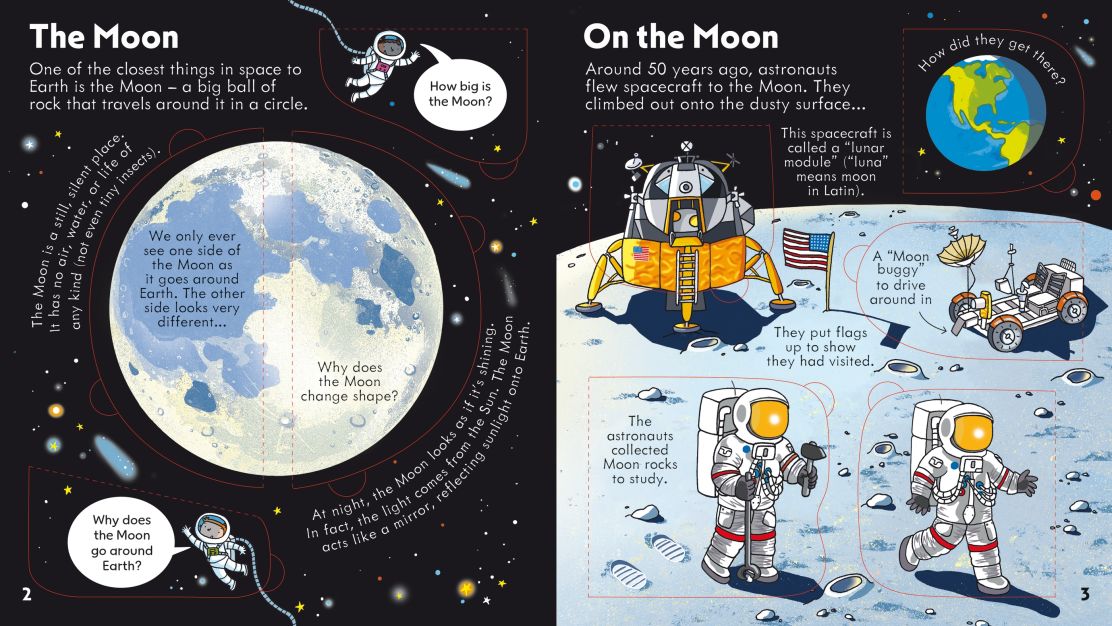 Usborne - Look inside Space