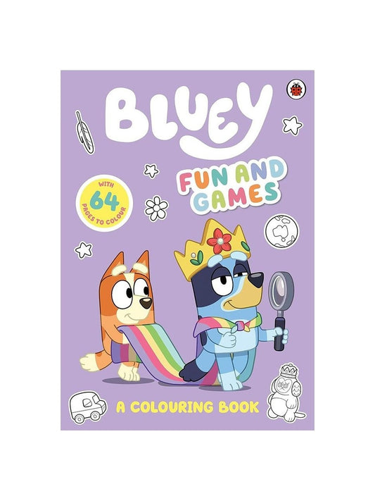Bluey: Fun and Games: A Coloring Book