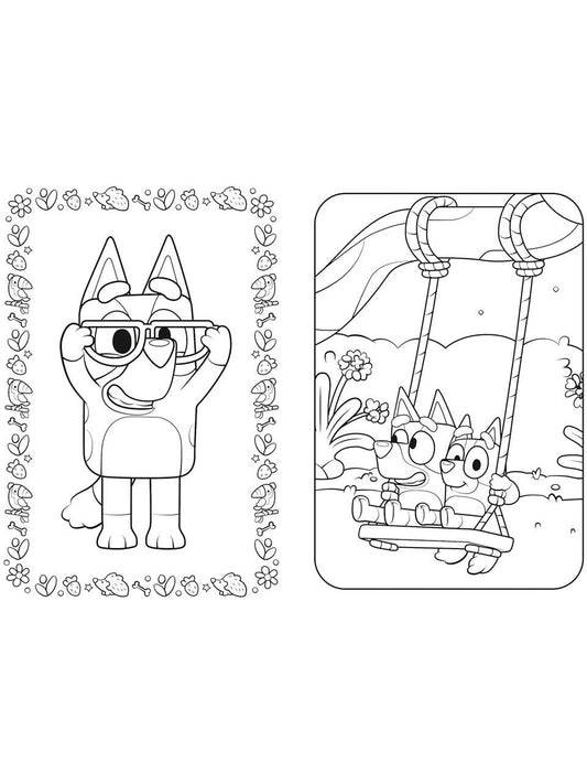 Bluey: Fun and Games: A Coloring Book