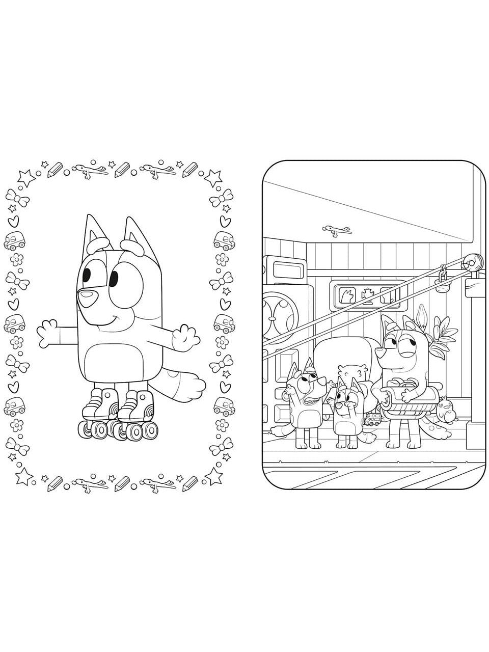 Bluey: Fun and Games: A Coloring Book