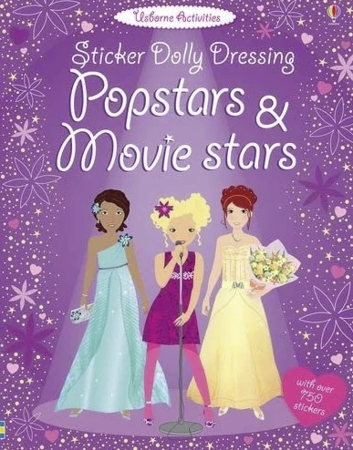 Usborne - Sticker Dolly Dressing Movie Stars